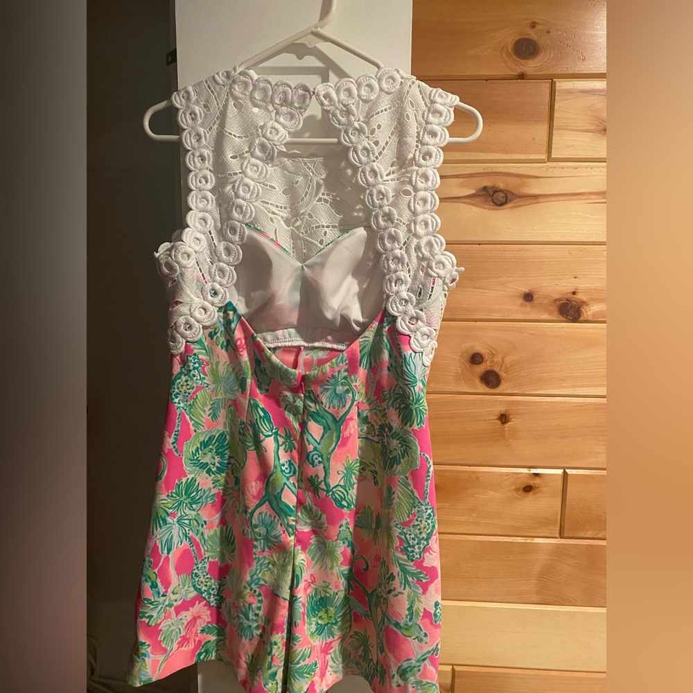 Lily Pulitzer Sadie Romper size 4 - Picture 4 of 5